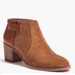 NIB Madewell The Alicia Boots in Burnt Sienna Size 6